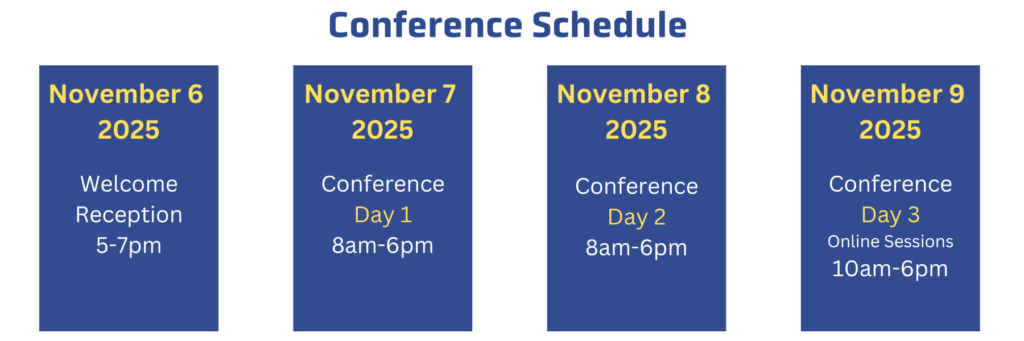 GLOBE 2025 Schedule